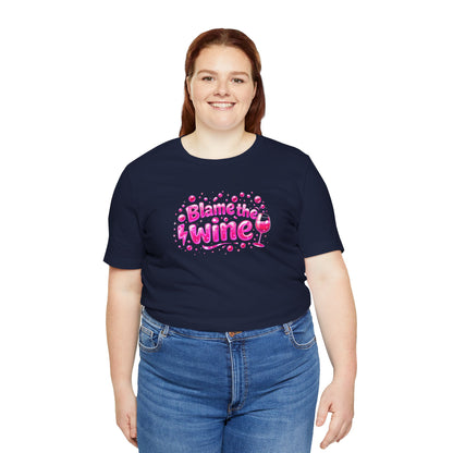 Blame the wine T-shirt