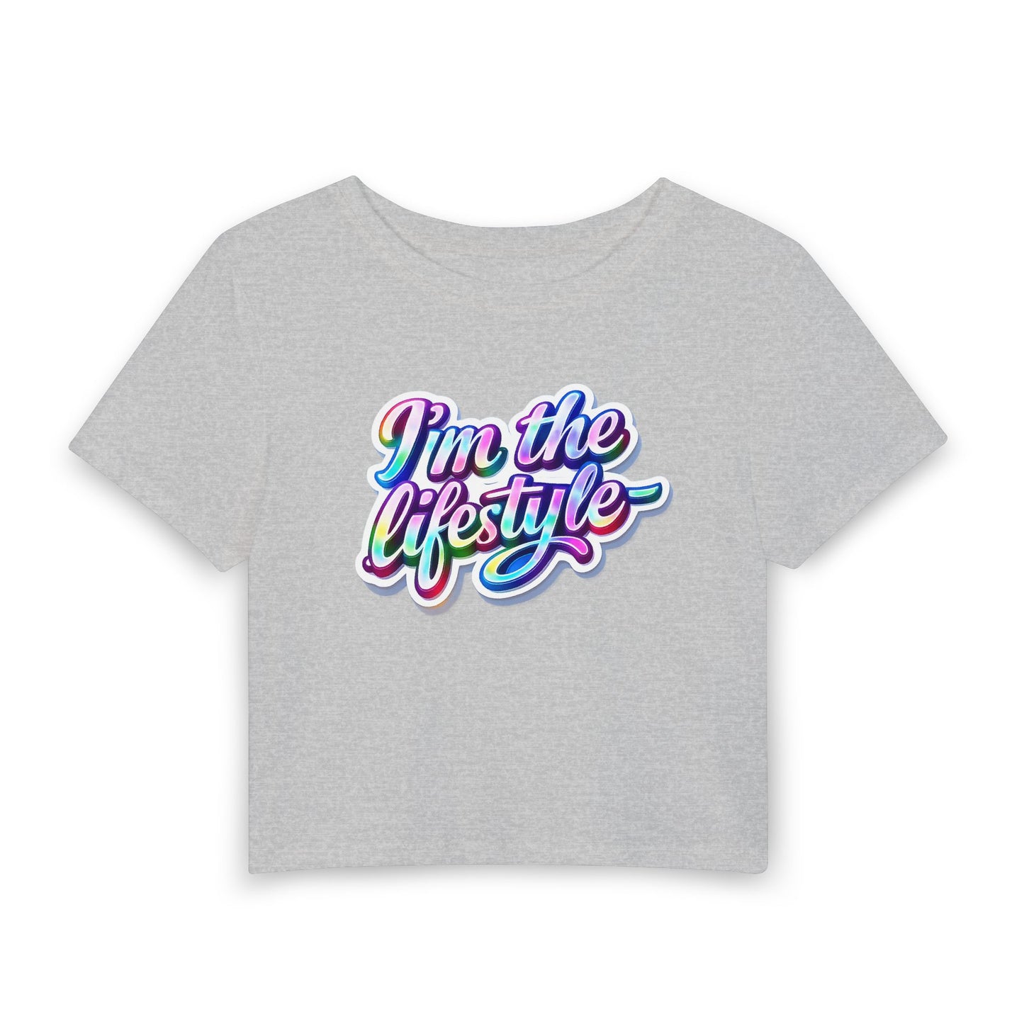 I'm the lifestyle Crop Tee
