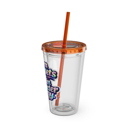 I turn basic sets into main character energy Clear Insulated Cup