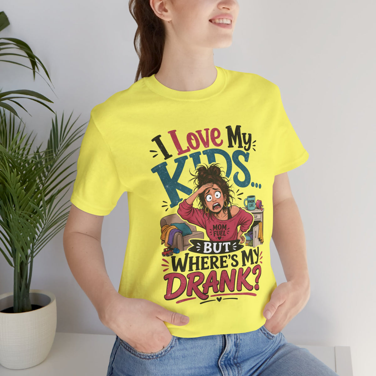 I love my kids but where's my drank? T-shirt