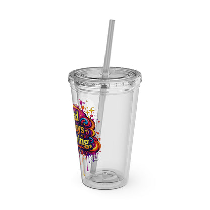 I fix bad hair days for a living Clear Insulated Cup