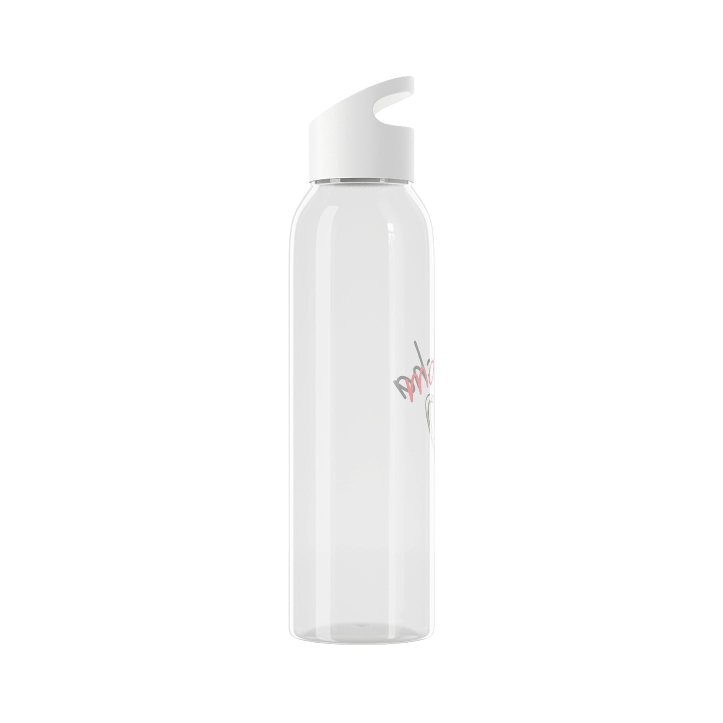 Matcha Heart Water Bottle