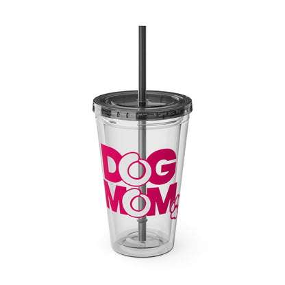 Dog mom pink Insulated Cup
