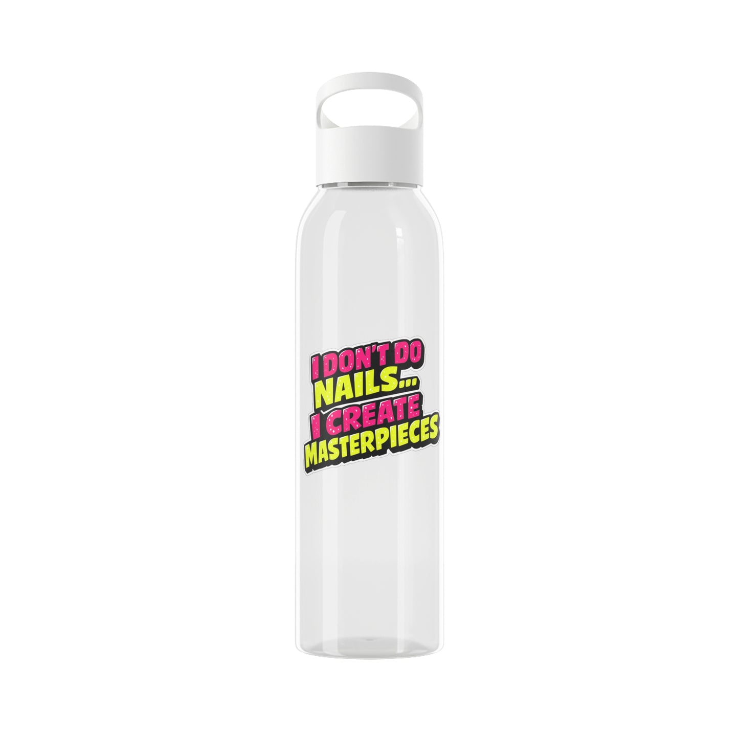 I don't do nails I create masterpieces  Water Bottle