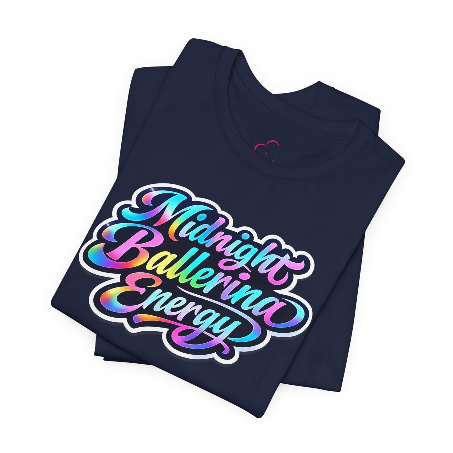 Midnight ballerina energy T-shirt