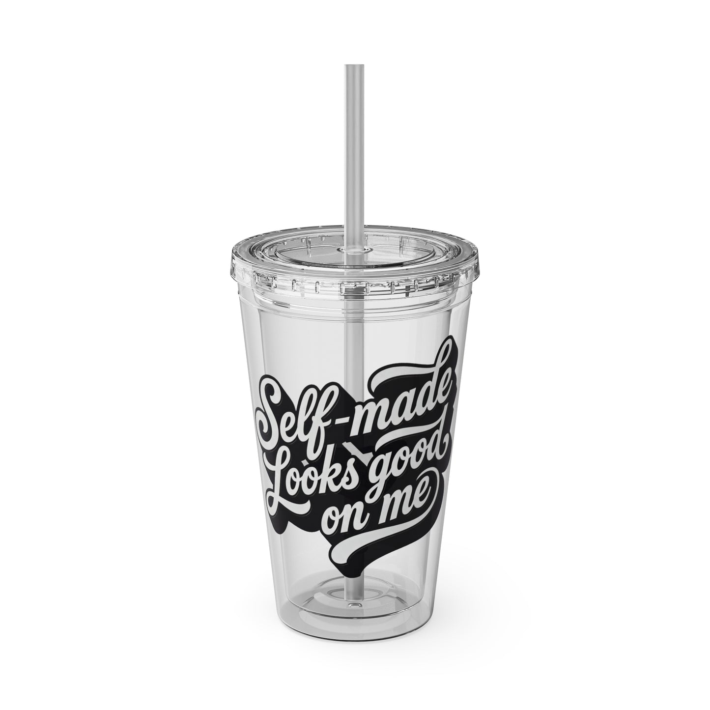 Self-made looks good on me Insulated Cup