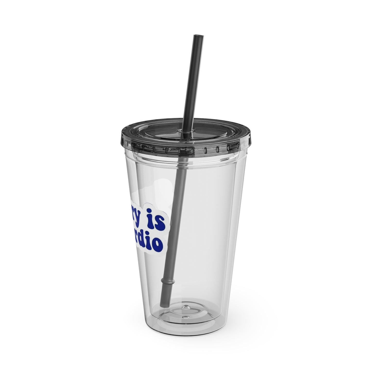 Surgery is my cardio Clear Insulated Cup