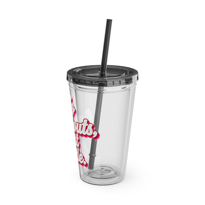 No handouts, just hustle. Insulated Cup