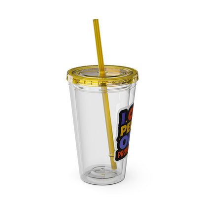 I cut people open professionally Clear Insulated Cup