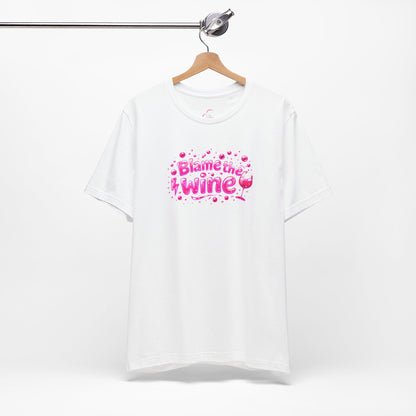 Blame the wine T-shirt
