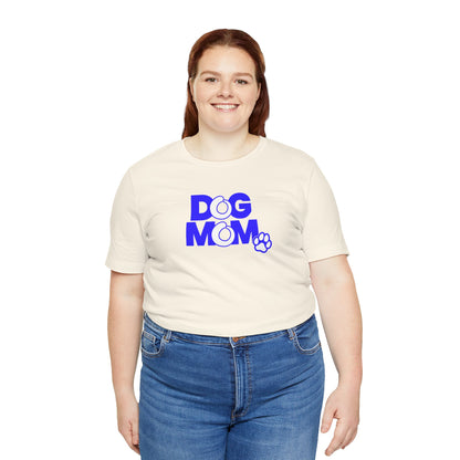 Dog mom blue T-shirt
