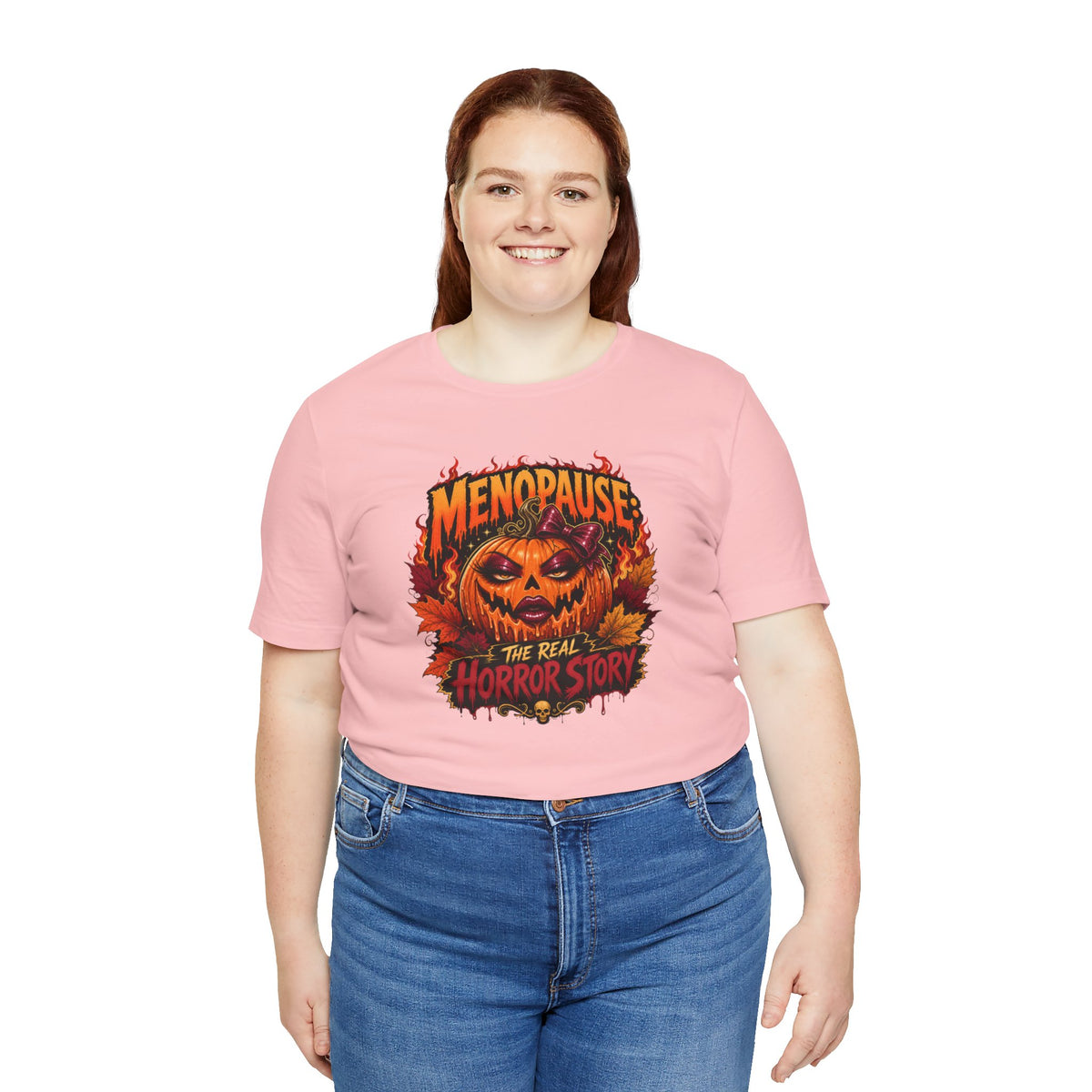 Menopause the real horror show T-shirt