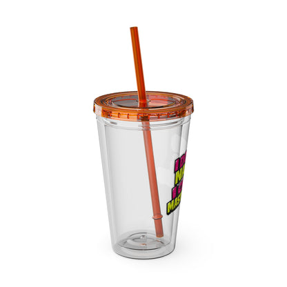 I don't do nails I create masterpieces Clear Insulated Cup