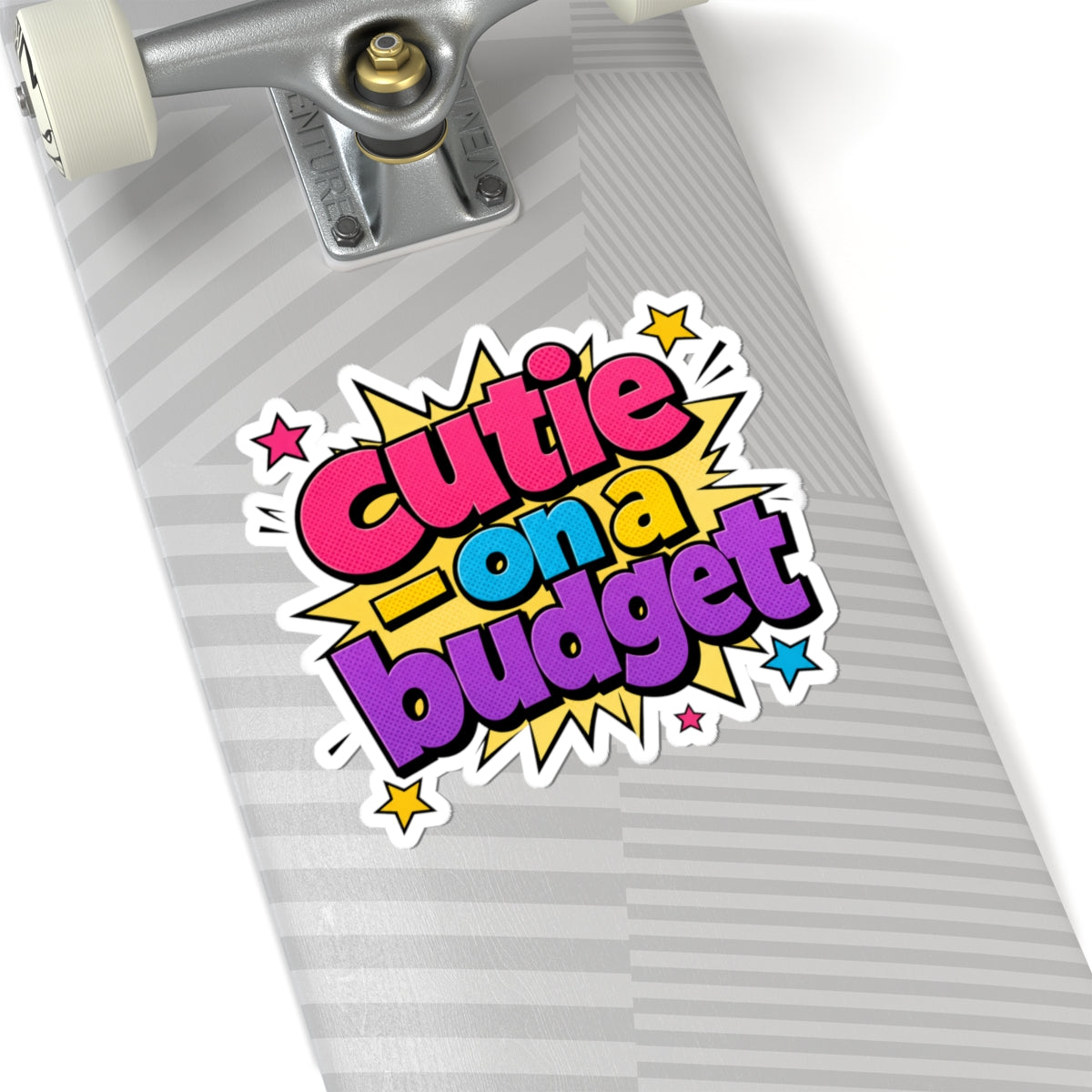Cutie on a budget Sticker