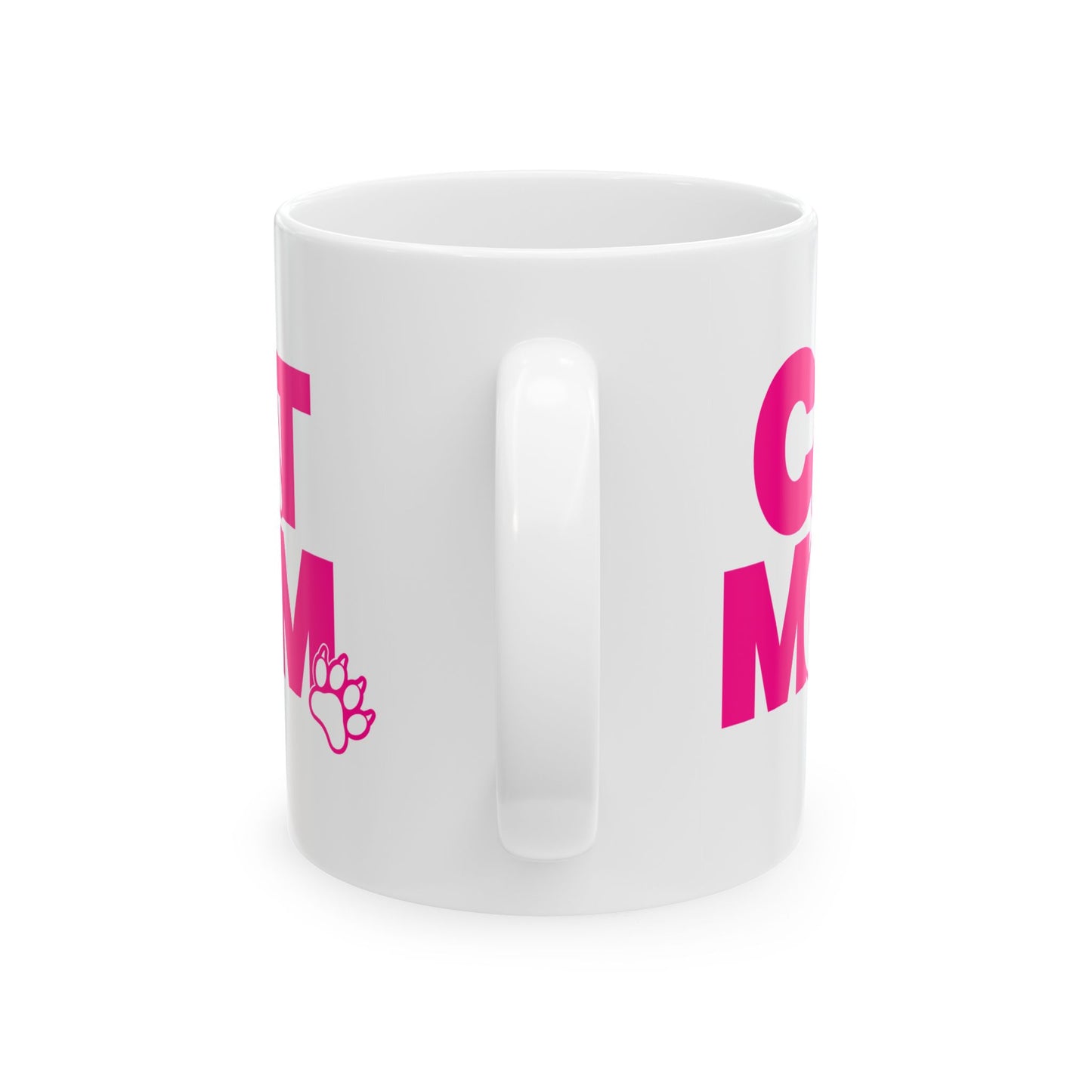 Cat mom pink Mug