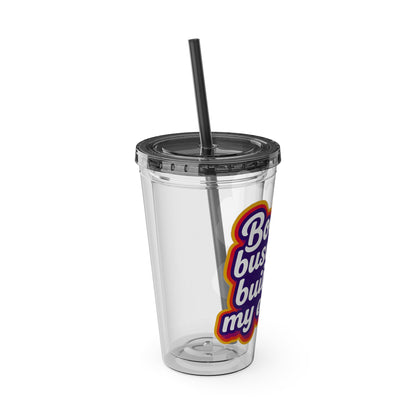Booked, busy, and building my empire Insulated Cup