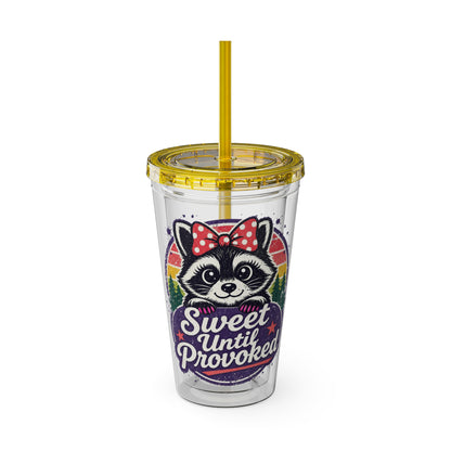Sweet until provoked Clear Insulated Cup