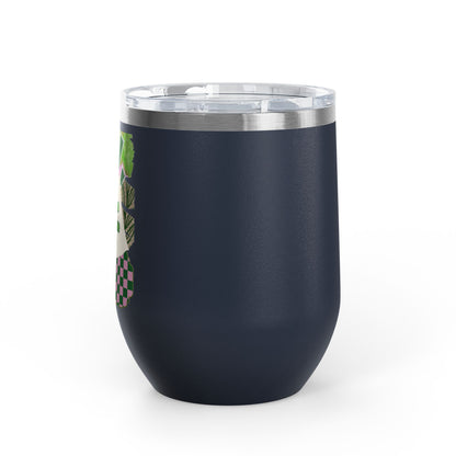 Matcha made me do it Wine Tumbler
