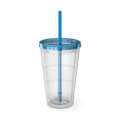 SURGEON faux sticker Clear Insulated Cup