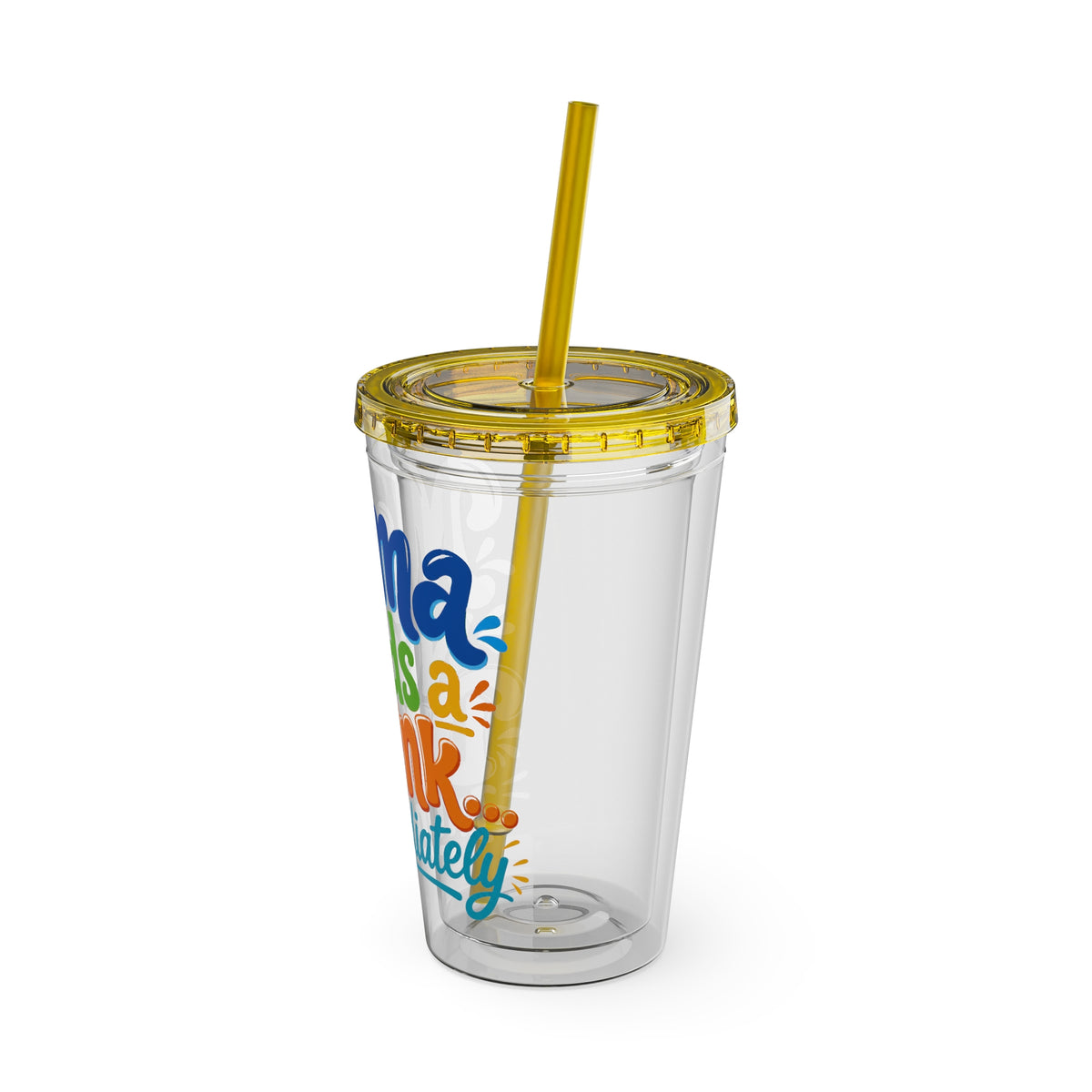 Mama needs a drank immediately Insulated Cup