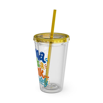 Mama needs a drank immediately Insulated Cup