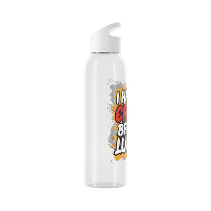 I handle chaos before lunch Water Bottle