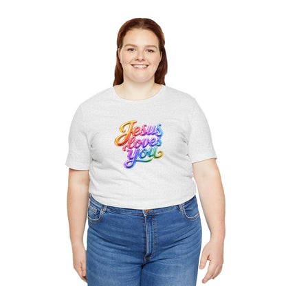 Jesus loves you T-shirt