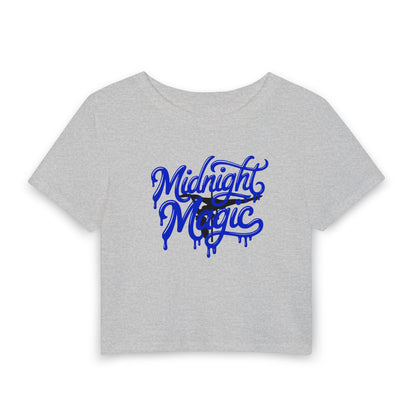 Midnight Magic Crop Tee