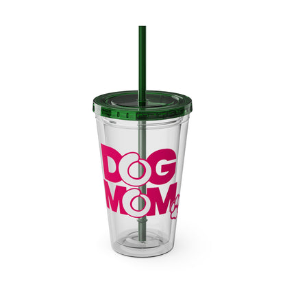 Dog mom pink Insulated Cup