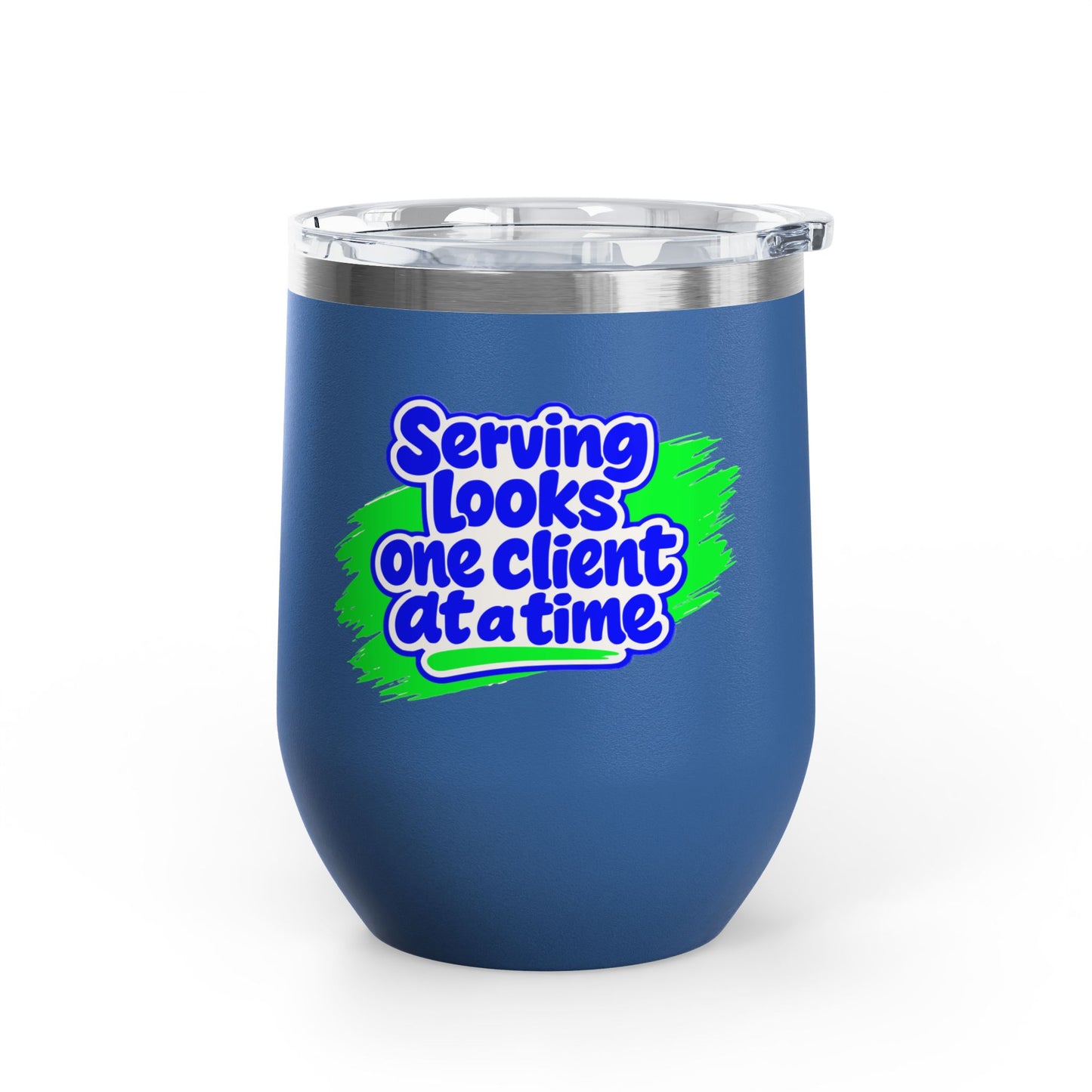 Serving looks one client at a time Tumbler