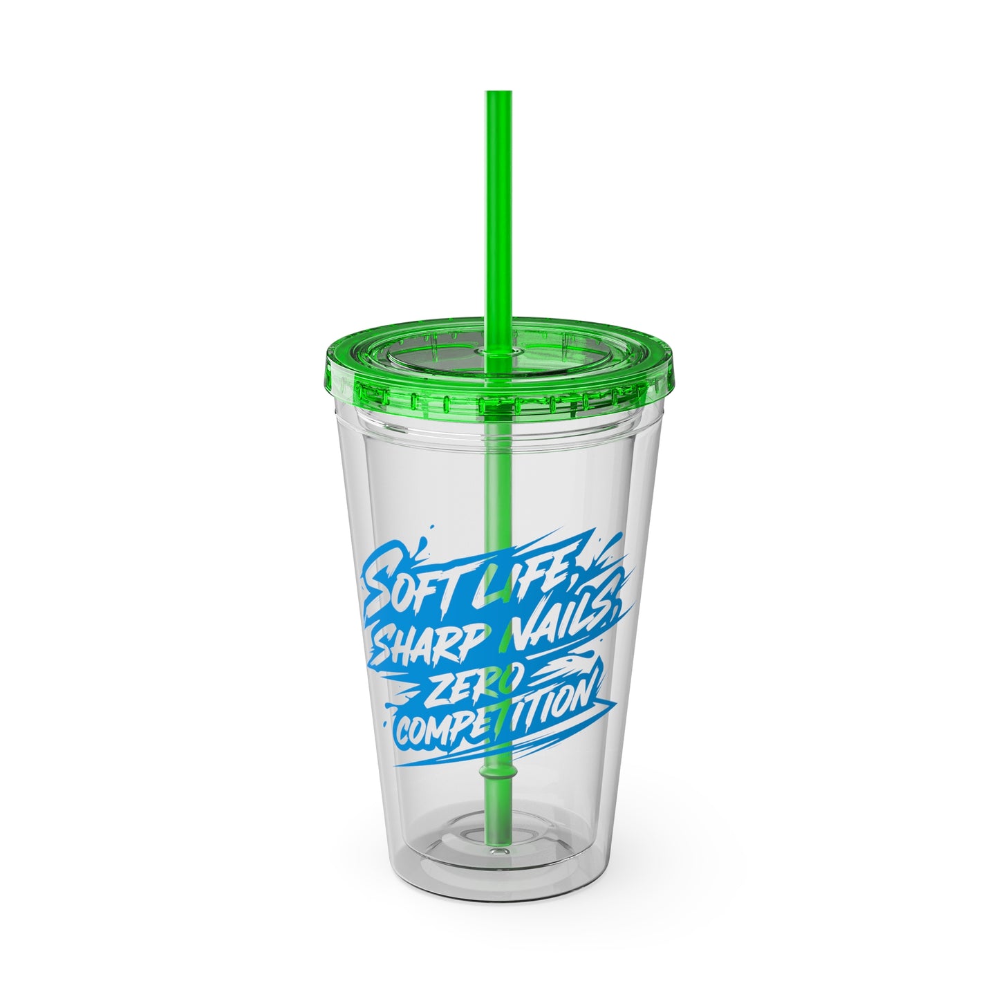 Soft life sharp nails zero competition Clear Insulated Cup