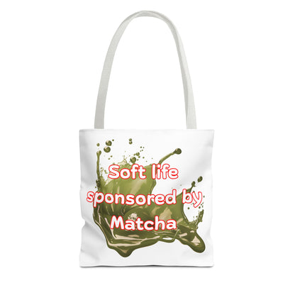Soft life sponsored by Matcha Tote Bag