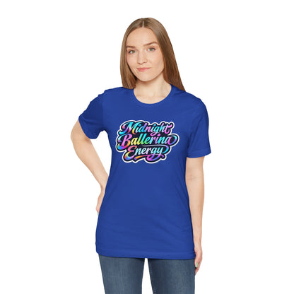 Midnight ballerina energy T-shirt