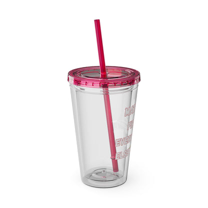 Matcha First Everything Else Later Clear Insulated Cup