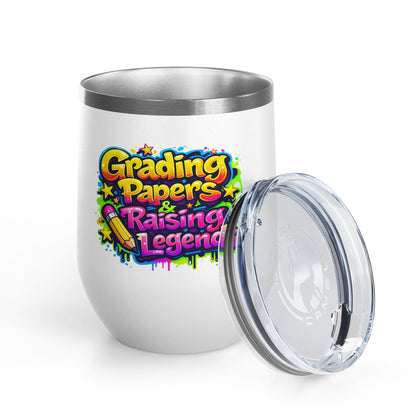 Grading papers & raising legends Tumbler