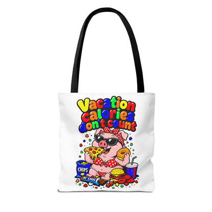 Vacation calories don't count Tote Bag