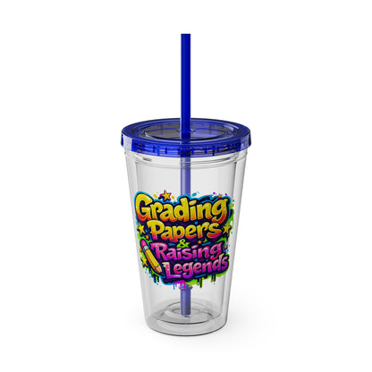 Grading papers & raising legends Clear Insulated Cup
