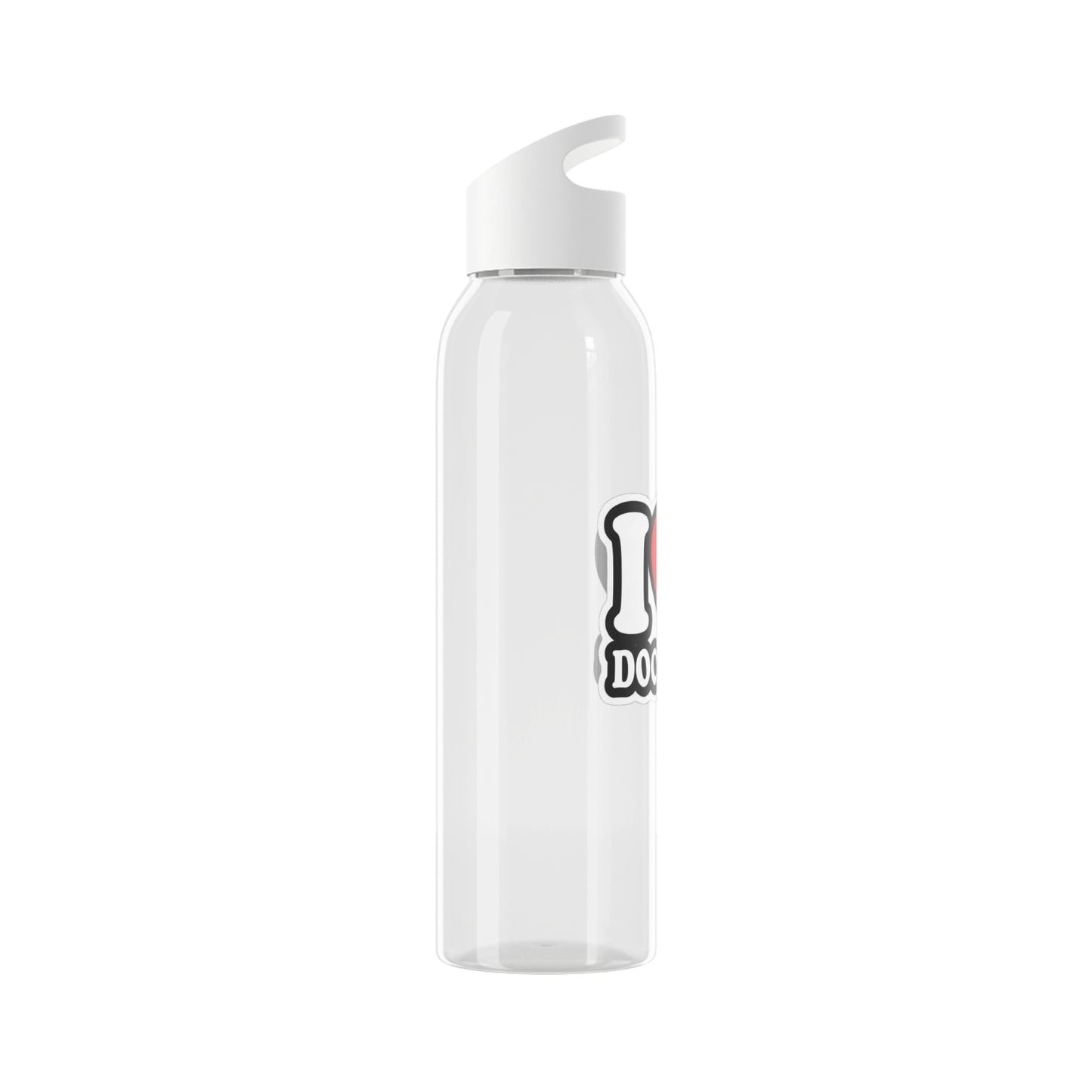 I love doctors faux sticker Water Bottle