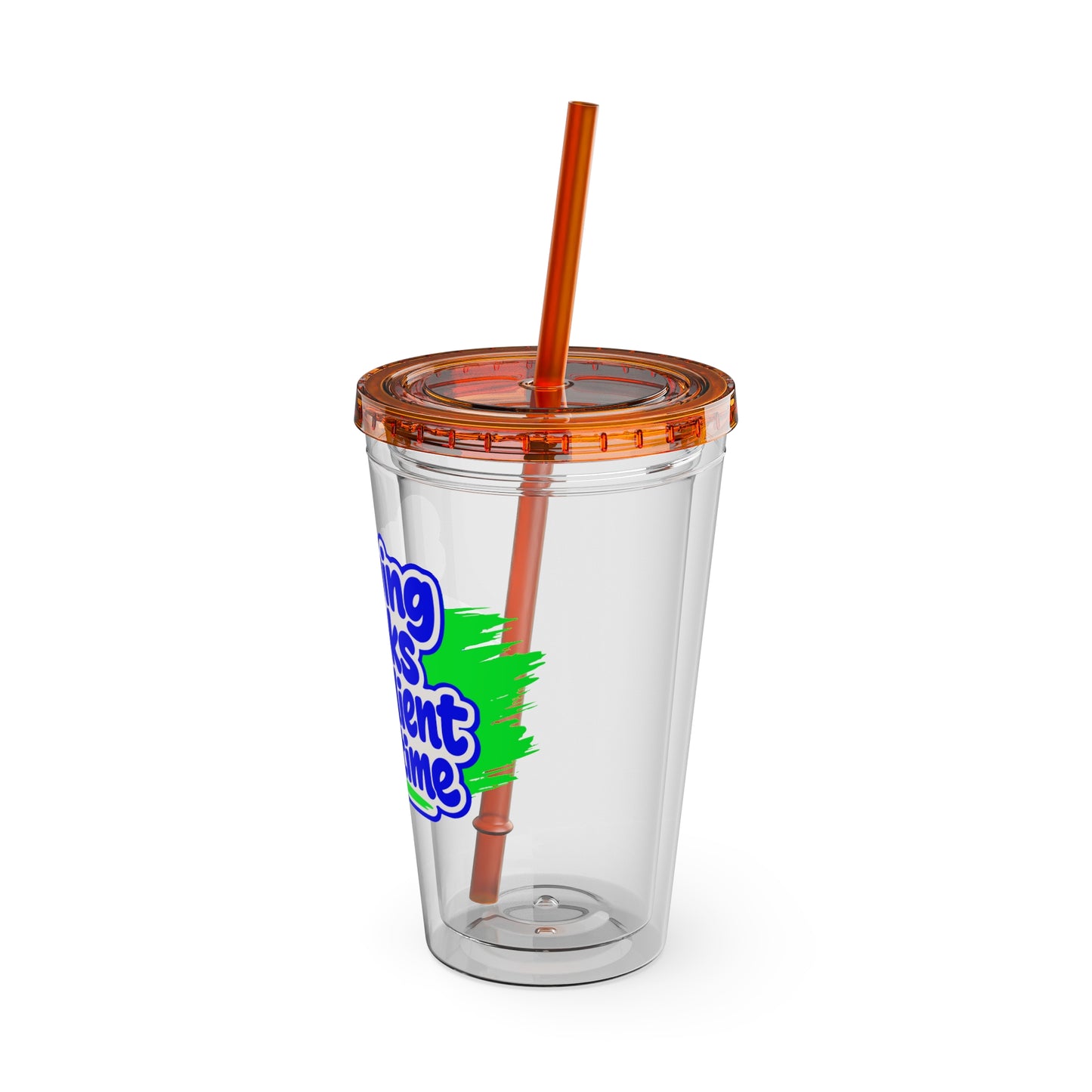 Serving looks one client at a time Clear Insulated Cup