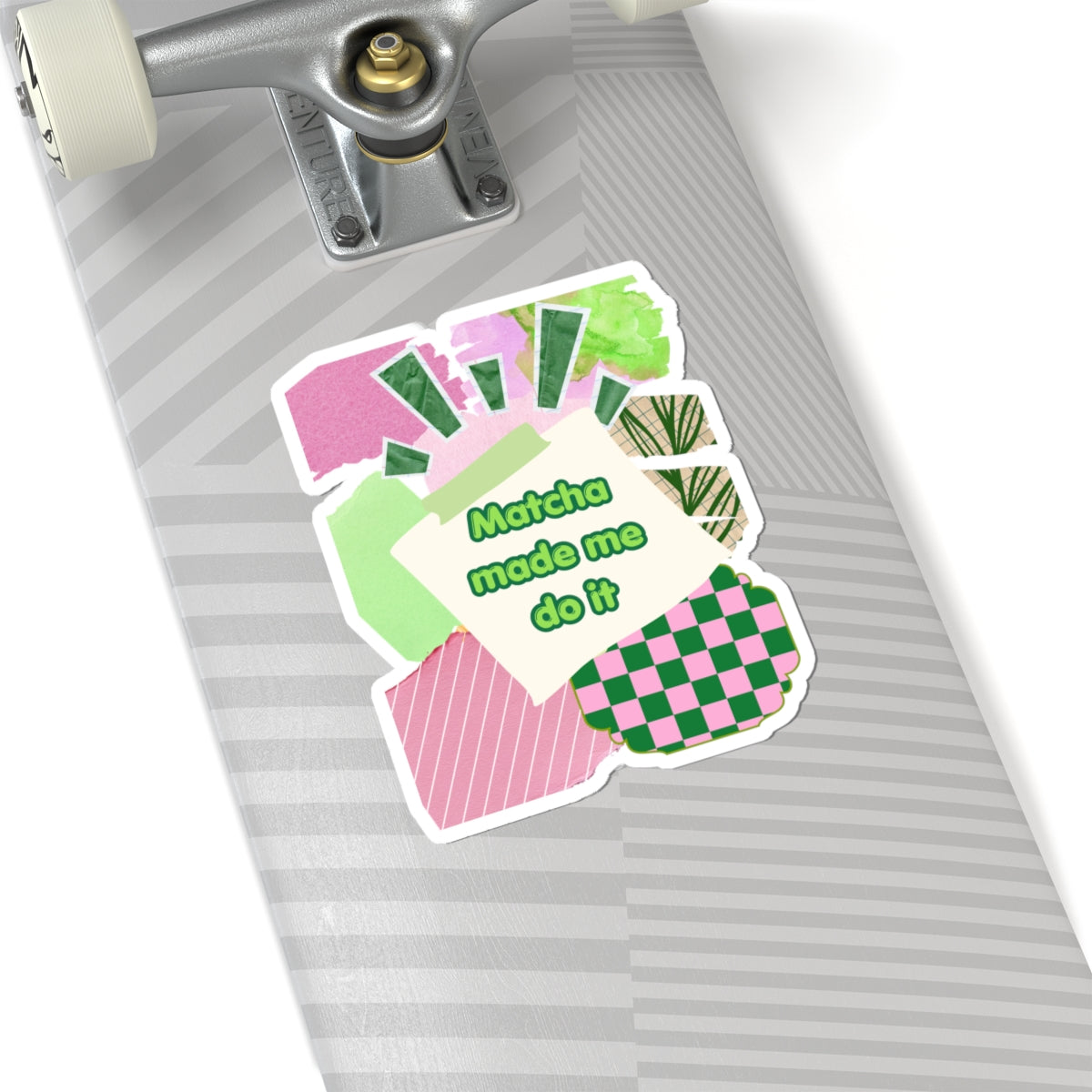 Matcha made me do it Sticker