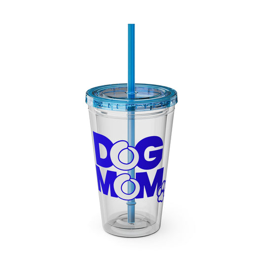 Dog mom blue Insulated Cup