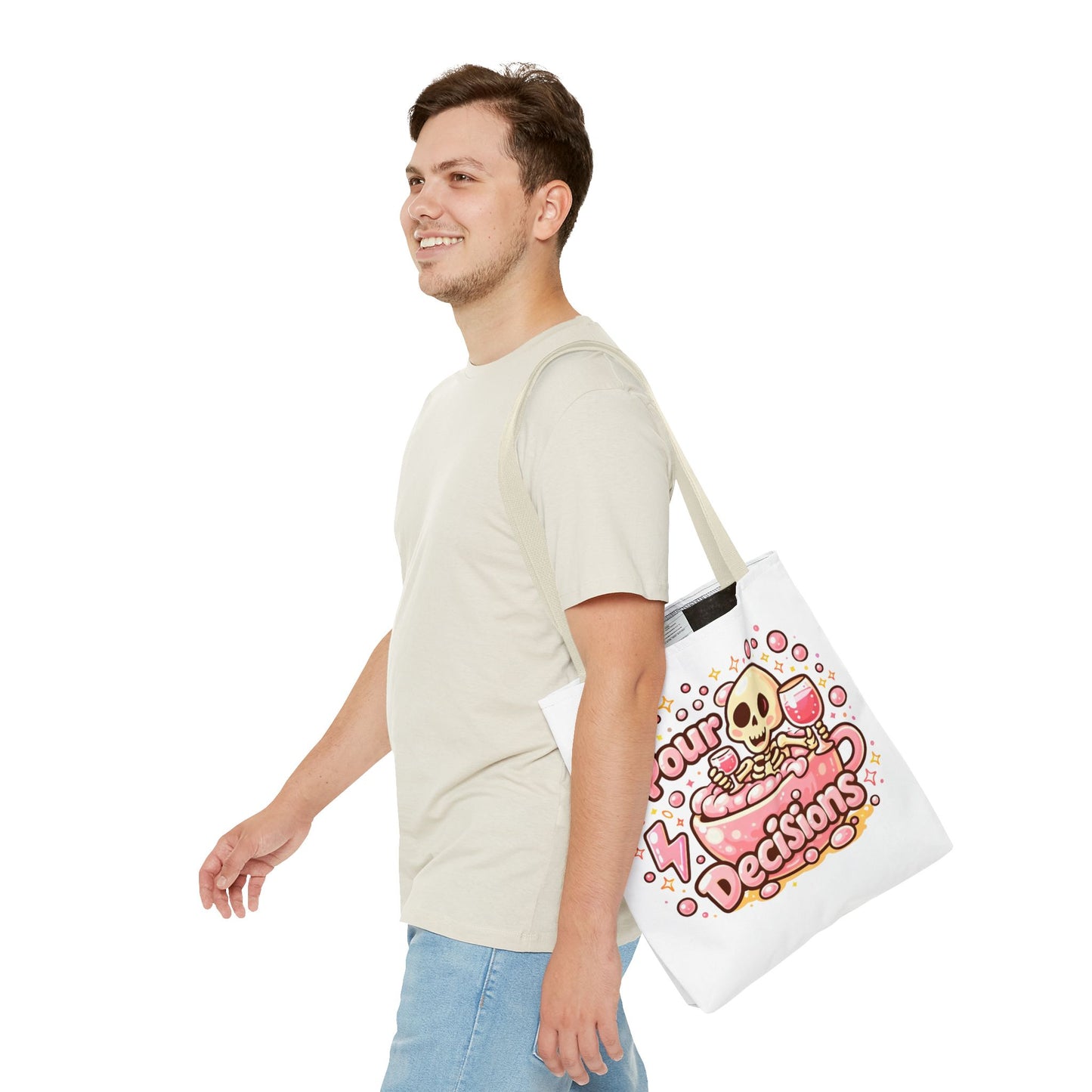 Pour decisions Tote Bag