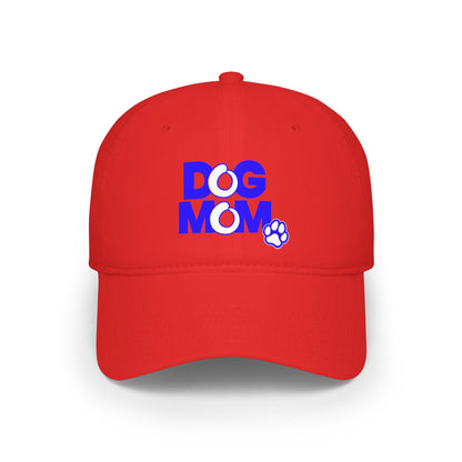 Dog mom blue Baseball Cap