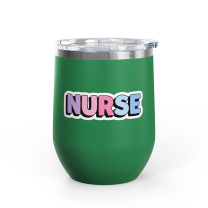 NURSE faux sticker Tumbler