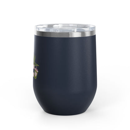 Matcha First Everything Else Later Wine Tumbler