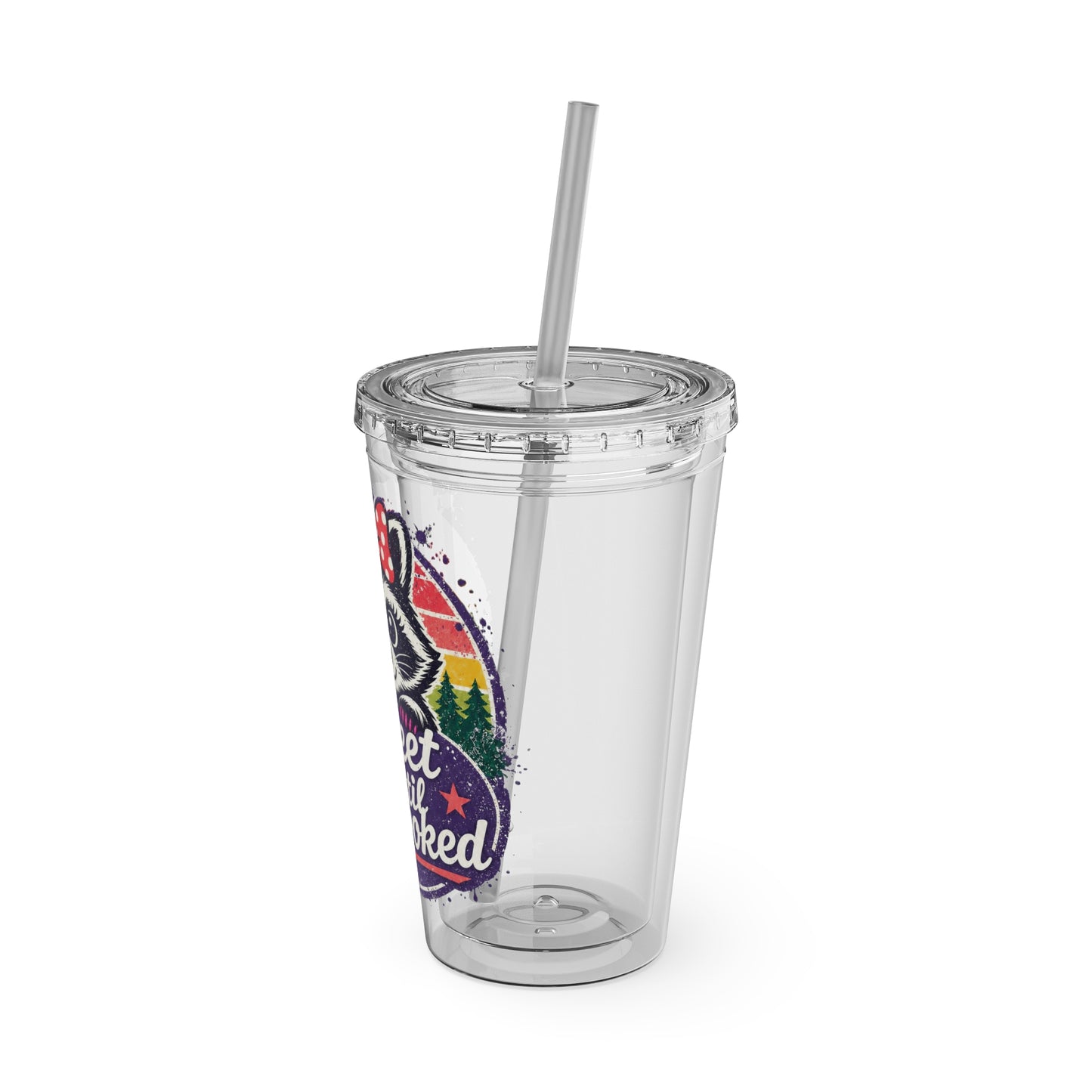 Sweet until provoked Clear Insulated Cup