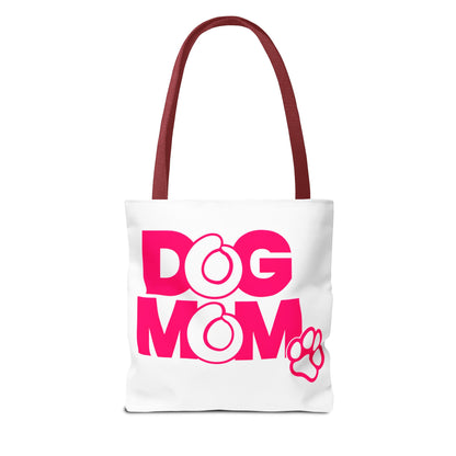 Dog mom pink Tote Bag