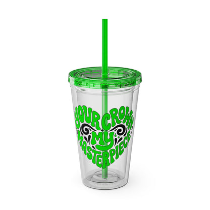 Your crown my masterpiece Clear Insulated Cup