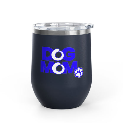 Dog mom blue Tumbler