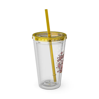 Pour decisions Clear Insulated Cup